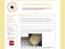 Tablet Screenshot of lbkettlecorn.com